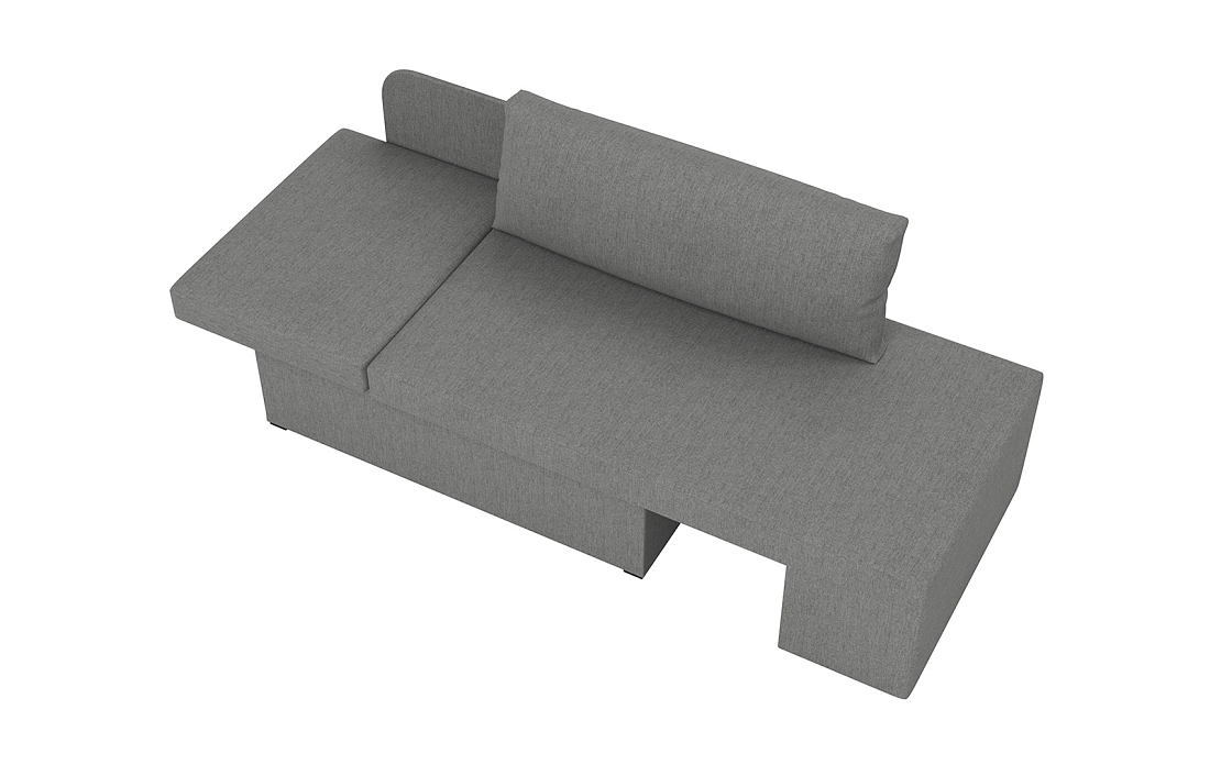 Мася - 2 / тахта рогожка серая